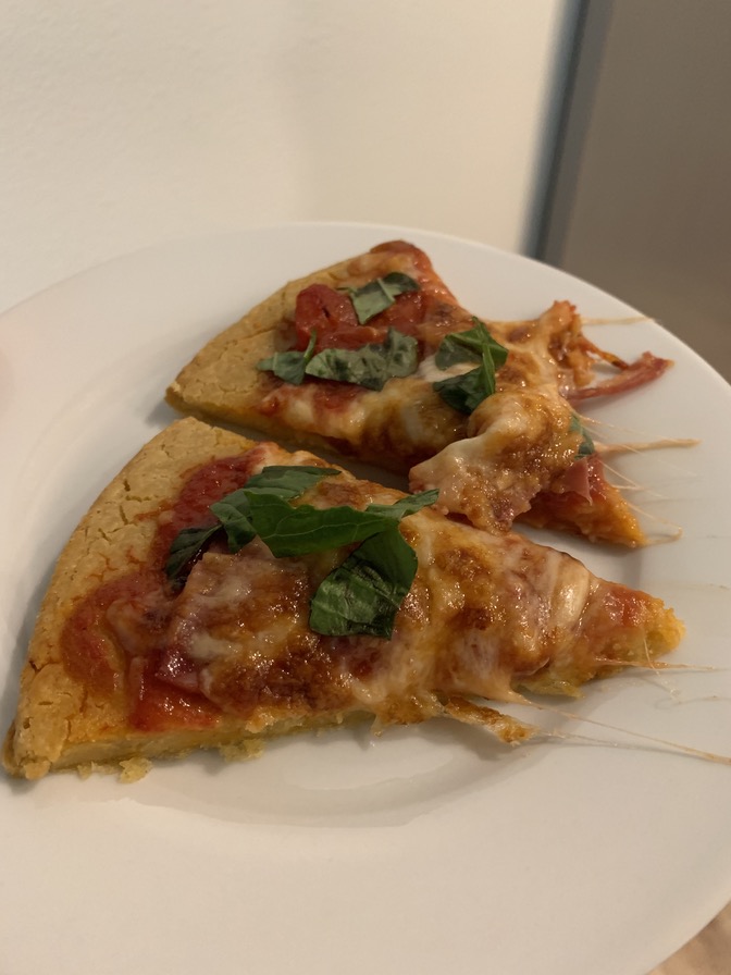 Chickpea Flatbread Pizza