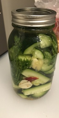 Garlic Dill Pickles (Batch 1)