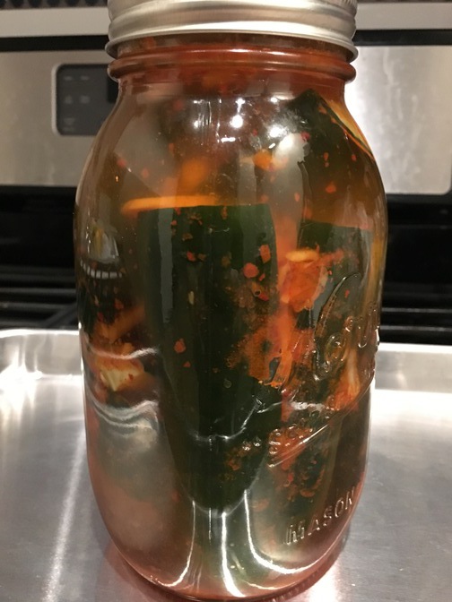 Cucumber Kimchi (Batch 1)