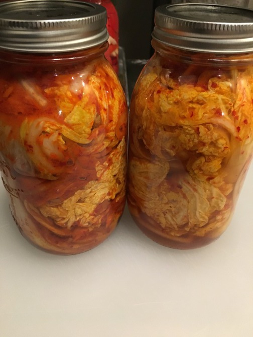 Napa Cabbage Kimchi (Batch 1)