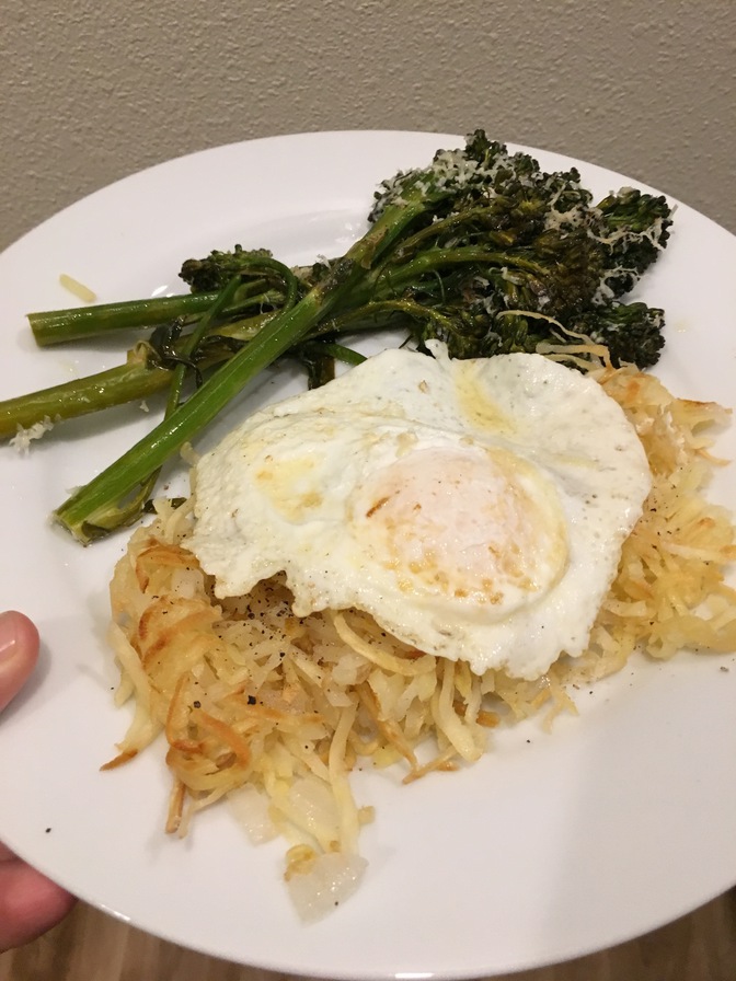 Parsnip Hash Browns